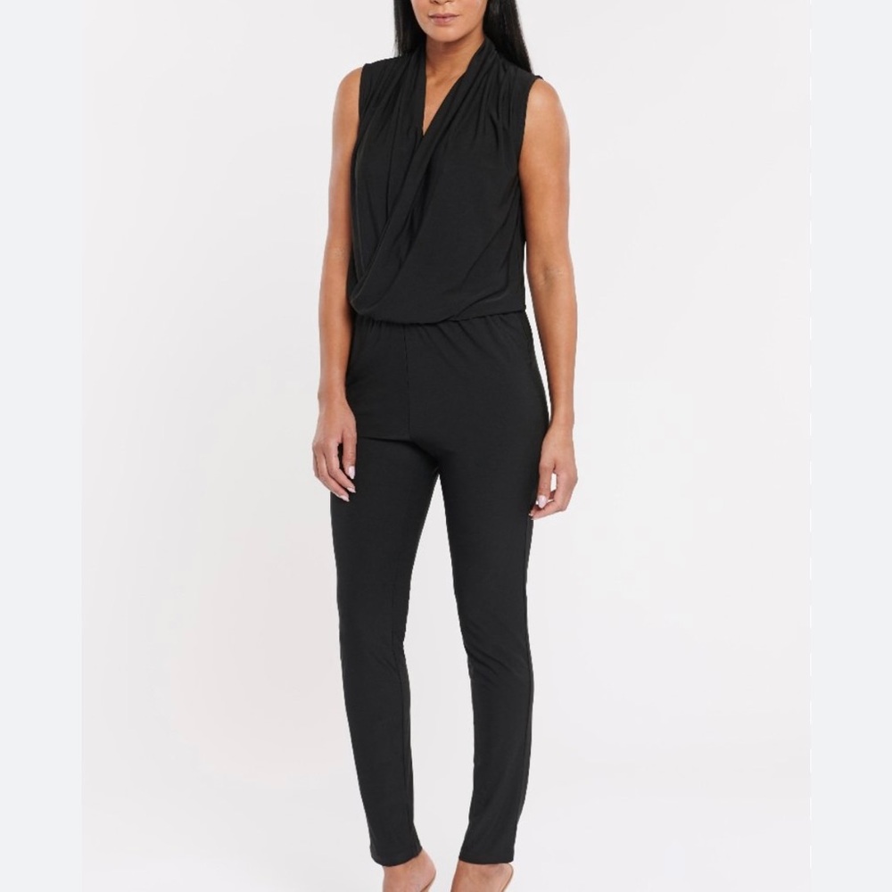 NWT Coldesina Bailey Jumpsuit Black Sz M
